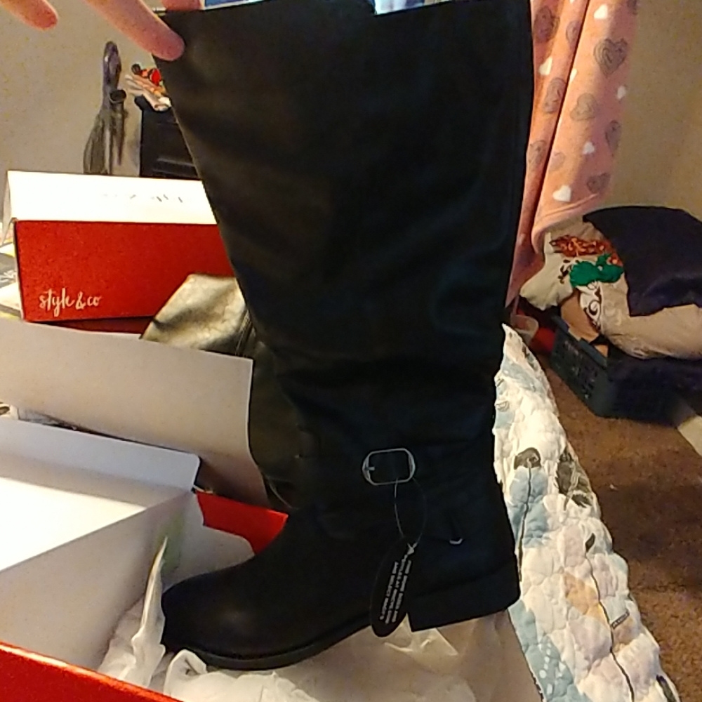 Style & Co wide calf boots - Picture 3 of 3
